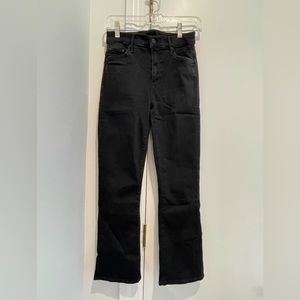 Mother denim cropped flare jeans